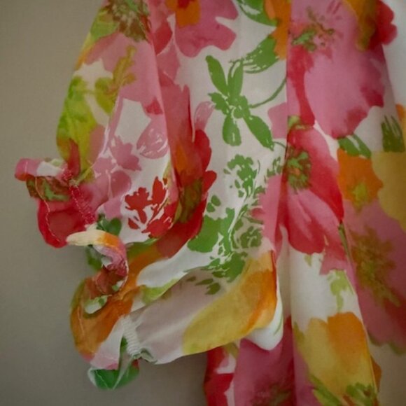 W.A.P.G. We're All Pretty Girls Floral Rosie Dress - Mixology - L - NWT - Picture 7 of 11